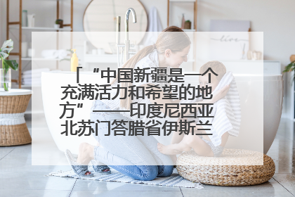 “中国新疆是一个充满活力和希望的地方”——印度尼西亚北苏门答腊省伊斯兰教代表团参访新疆