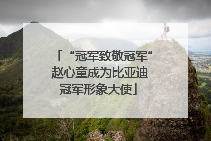 “冠军致敬冠军” 赵心童成为比亚迪冠军形象大使