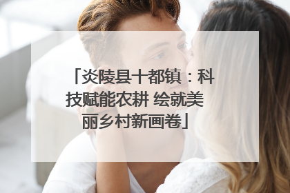 炎陵县十都镇：科技赋能农耕 绘就美丽乡村新画卷