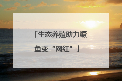生态养殖助力鳜鱼变“网红”