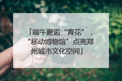 端午邂逅“青花”，“移动博物馆”点亮郑州城市文化空间