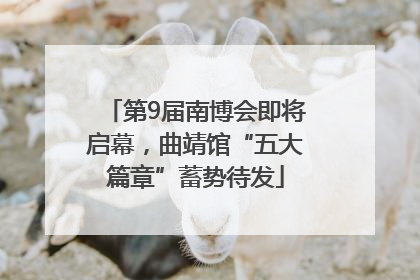 第9届南博会即将启幕，曲靖馆“五大篇章”蓄势待发