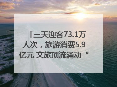 三天迎客73.1万人次，旅游消费5.9亿元 文旅顶流涌动“江宁style”