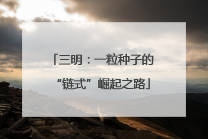 三明：一粒种子的“链式”崛起之路