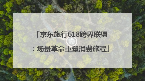京东旅行618跨界联盟：场景革命重塑消费旅程
