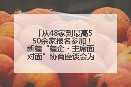 从48家到最高550余家报名参加！新疆“疆企・主席面对面”协商座谈会为何如此受欢迎？