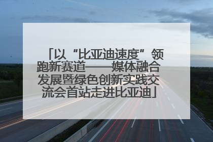 以“比亚迪速度”领跑新赛道——媒体融合发展暨绿色创新实践交流会首站走进比亚迪