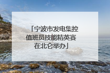 宁波市发电集控值班员技能精英赛在北仑举办