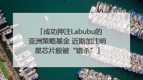 成功押注Labubu的亚洲策略基金 近期加注明星芯片股被“错杀”