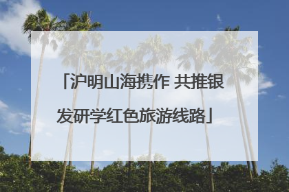 沪明山海携作 共推银发研学红色旅游线路