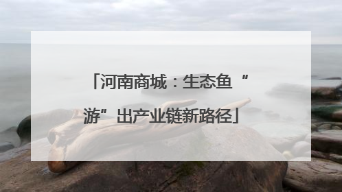 河南商城：生态鱼“游”出产业链新路径