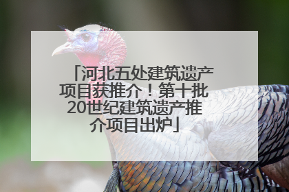 河北五处建筑遗产项目获推介！第十批20世纪建筑遗产推介项目出炉