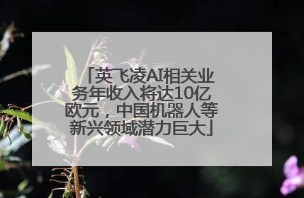英飞凌AI相关业务年收入将达10亿欧元，中国机器人等新兴领域潜力巨大