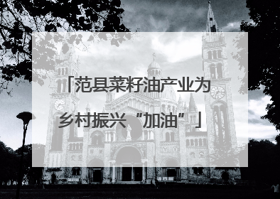 范县菜籽油产业为乡村振兴“加油”