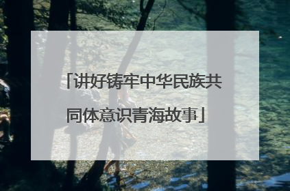 讲好铸牢中华民族共同体意识青海故事