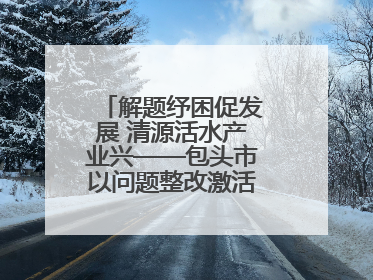 解题纾困促发展 清源活水产业兴——包头市以问题整改激活绿色发展脉动