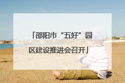 邵阳市“五好”园区建设推进会召开