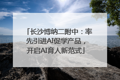 长沙博纳二附中：率先引进AI促学产品，开启AI育人新范式